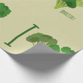 I Liebe Broccoli Geschenkpapier (Ecke)