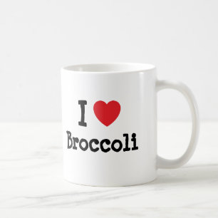 I Liebe Broccoli T - Shirt Kaffeetasse