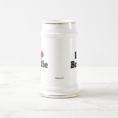 I Liebe Brodie Bierglas (Mittel)