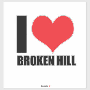 I Liebe Broken Hill Aufkleber