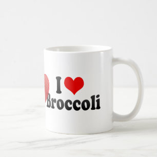 I Liebe-Brokkoli Kaffeetasse