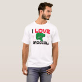 I Liebe-Brokkoli T-Shirt (Vorne ganz)