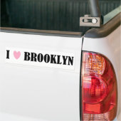 I Liebe-Brooklyn-Autoaufkleber Autoaufkleber (Auf Lkw)