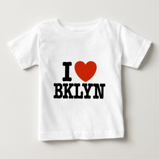 I Liebe Brooklyn Baby T-shirt (Vorderseite)