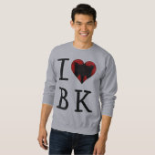 I Liebe Brooklyn BK NYC Sweatshirt (Vorne ganz)
