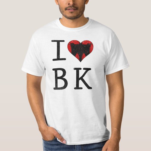 I Liebe Brooklyn BK NYC T-Shirt (Vorderseite)