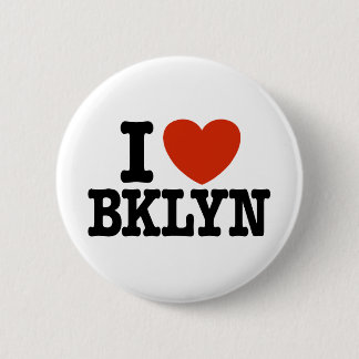I Liebe Brooklyn Button