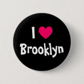I Liebe Brooklyn Button (Vorderseite)