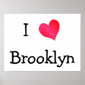 I Liebe Brooklyn Poster (Vorne)