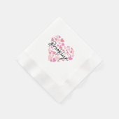 I Liebe Brooklyn Serviette (Ecke)