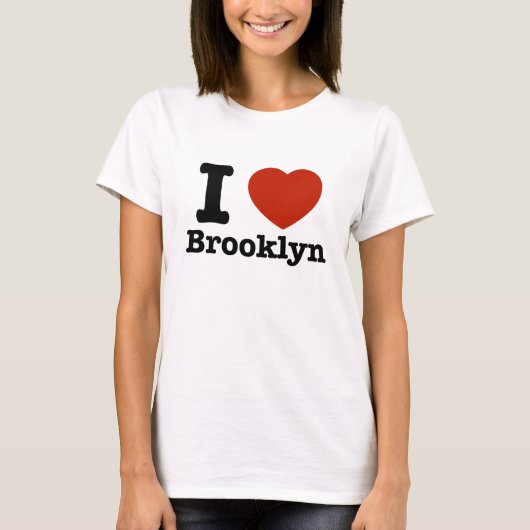 I Liebe Brooklyn T-Shirt (Vorderseite)