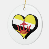I Liebe Brunei Ornament (Links)