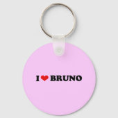 I LIEBE BRUNO SCHLÜSSELANHÄNGER (Vorderseite)