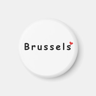 I Liebe Brüssel Magnet