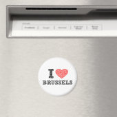 I Liebe Brüssel Magnet (In Situ (Geschirrspüler))