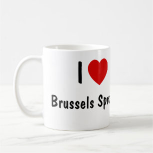 I Liebe Brüssel Sprossen Kaffeetasse