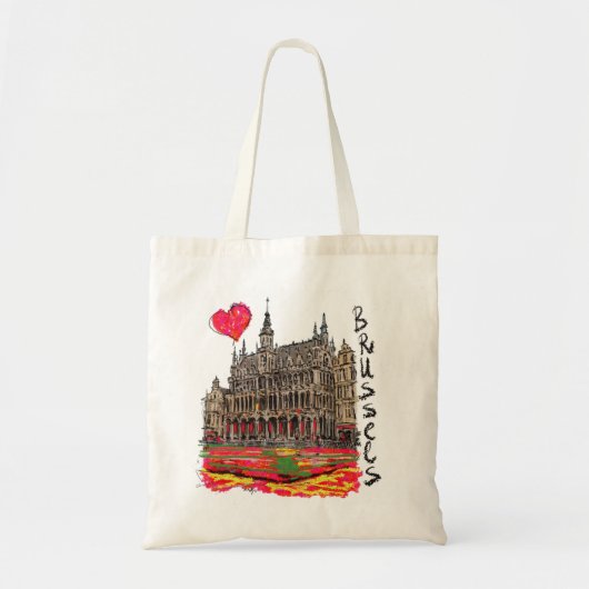 I Liebe Brüssel Tragetasche (Vorne)