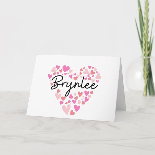 I Liebe Brynlee - Herz für Brynlee (Vorderseite)