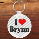 I Liebe Brynn Schlüsselanhänger (Vorderseite)