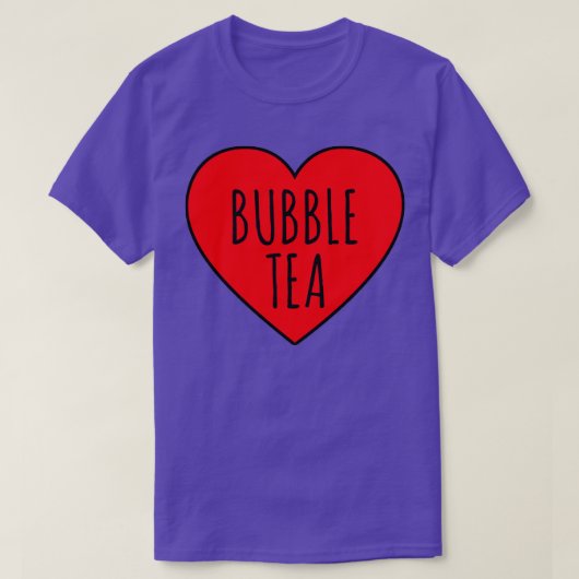 I Liebe Bubble Tee Herz 1 (Design vorne)