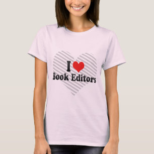 I Liebe-Buch-Herausgeber T-Shirt