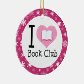 I Liebe-Buch-Verein-Verzierung Keramikornament (Rechts)