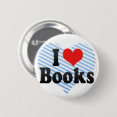 I Liebe-Bücher Button (Vorne & Hinten)