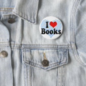 I Liebe-Bücher Button (Beispiel)