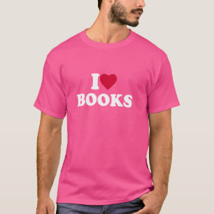 I Liebe Bücher, die ich höre Bücher lesen Lover Bo T-Shirt