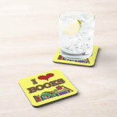 I Liebe-Bücher Getränkeuntersetzer (Rechte Seite)