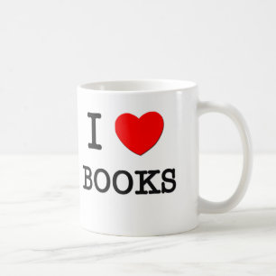 I LIEBE-BÜCHER KAFFEETASSE