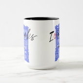 I Liebe Bücher Kaffeezubereitung Tasse (Zentrum)