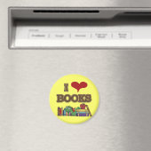 I Liebe-Bücher Magnet (In Situ (Geschirrspüler))