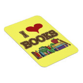 I Liebe-Bücher Magnet (Rechte Seite)