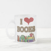 I Liebe-Bücher Mattglastasse (Links)