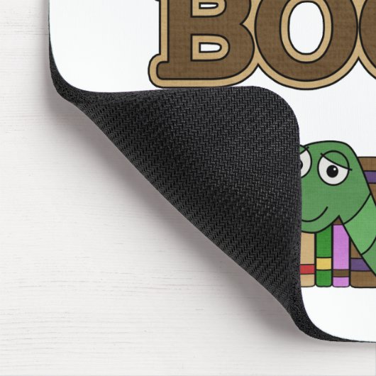 I Liebe-Bücher Mousepad (Ecke)