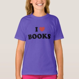 I Liebe Bücher T-SHIRT