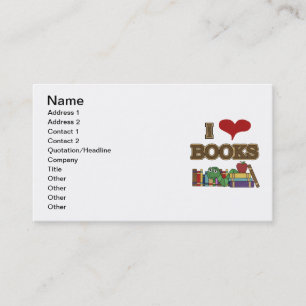 I Liebe-Bücher Visitenkarte