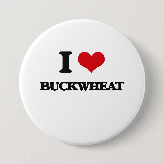 I Liebe-Buchweizen Button (Vorderseite)