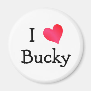 I Liebe Bucky Magnet