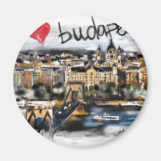 I Liebe Budapest Magnet