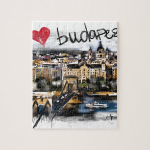I Liebe Budapest Puzzle