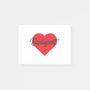 I Liebe Budapest - Ungarn Post-it Klebezettel