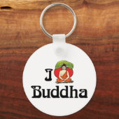 I Liebe Buddha Schlüsselanhänger (Vorderseite)
