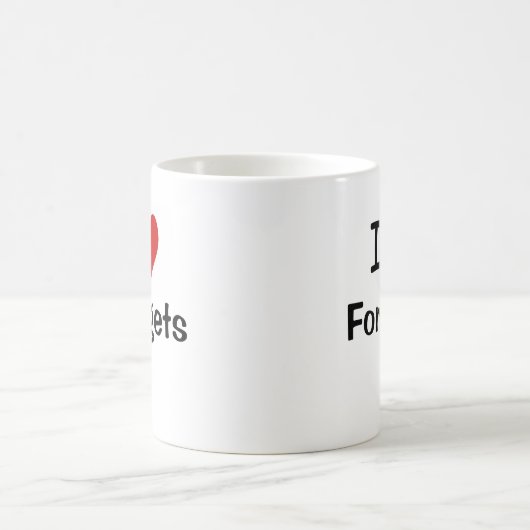 I Liebe Budget I Heart Forecasts FP&A Manager Kaffeetasse (Mittel)