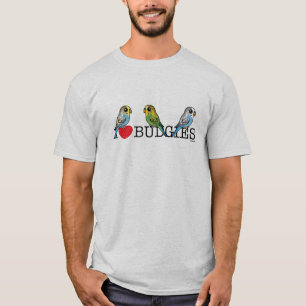 I Liebe Budgies T-Shirt