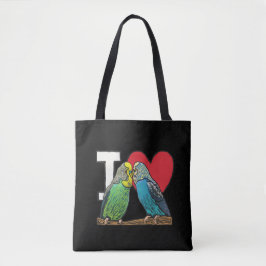 I Liebe Budgies Tasche