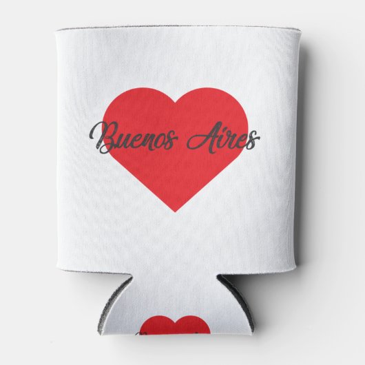 I Liebe Buenos Aires - Argentinien Dosenkühler (Vorderseite)