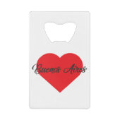 I Liebe Buenos Aires - Argentinien Geldbeutel Flaschenöffner (Vorderseite)