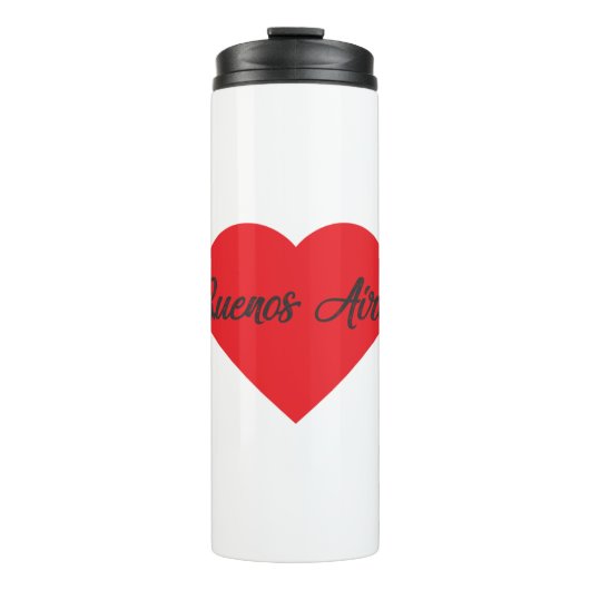 I Liebe Buenos Aires - Argentinien Thermosbecher (Vorderseite)